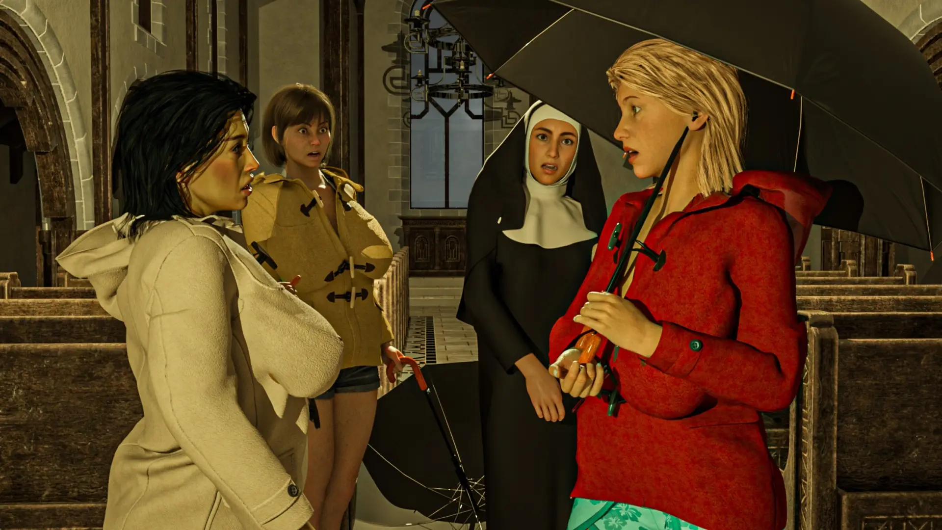 Mother Village gameplay screenshot 8 (Ren'Py adult game) by SHADOWMASTER – free download