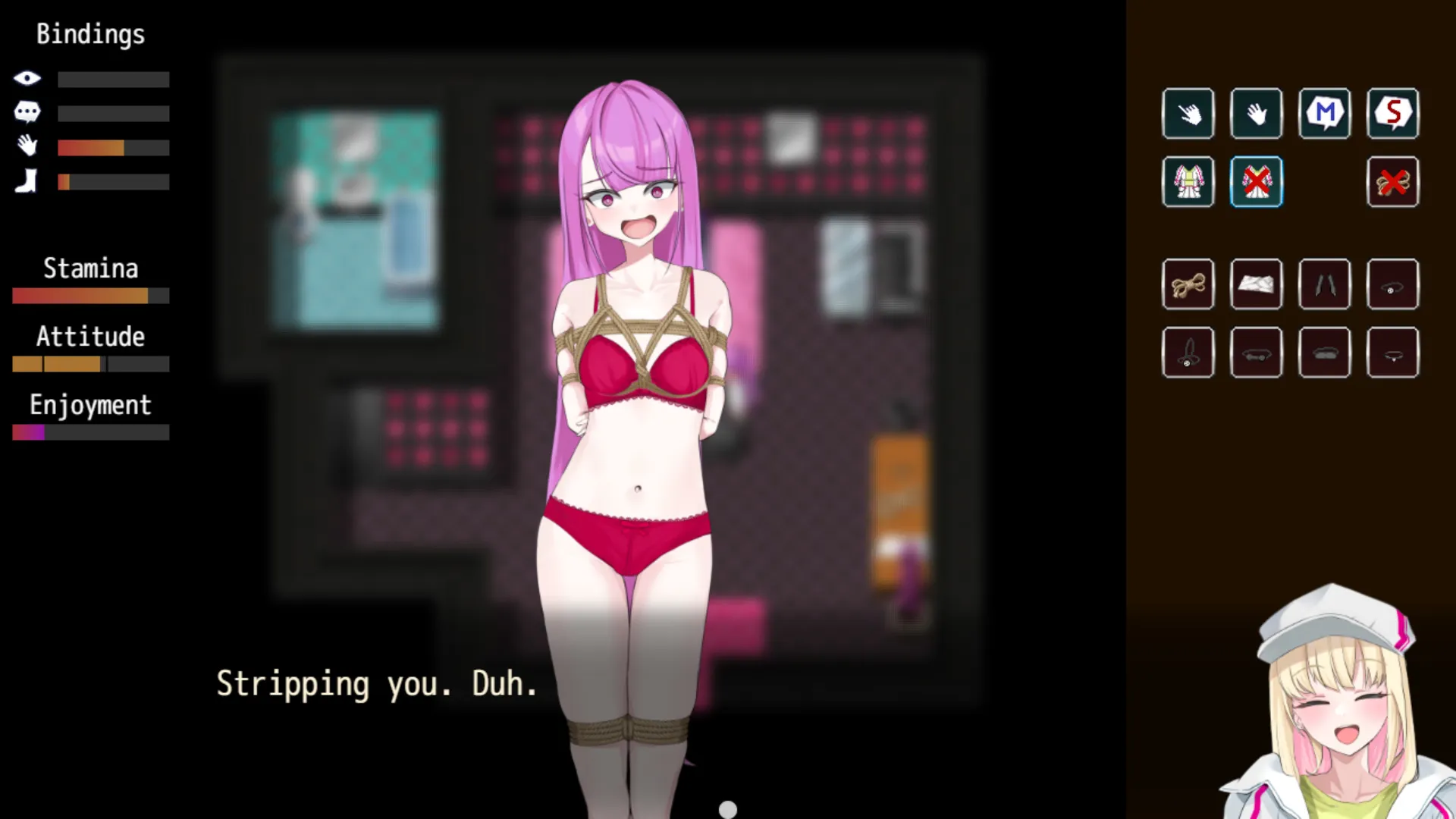 The Legacy of Hedonia: Forbidden Paradise gameplay screenshot 3 (RPGM adult game) by MUGENlink Works – free download