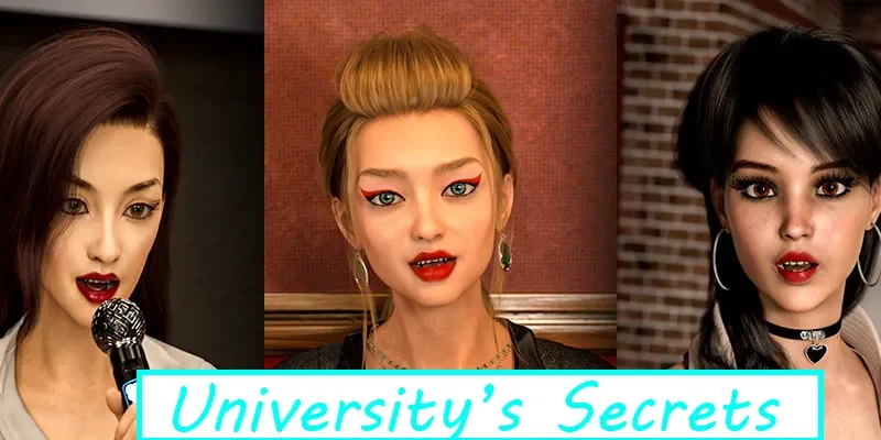University’s Secrets cover Episode 1 Part 4 – Ren'Py adult game by G2 Creations free download