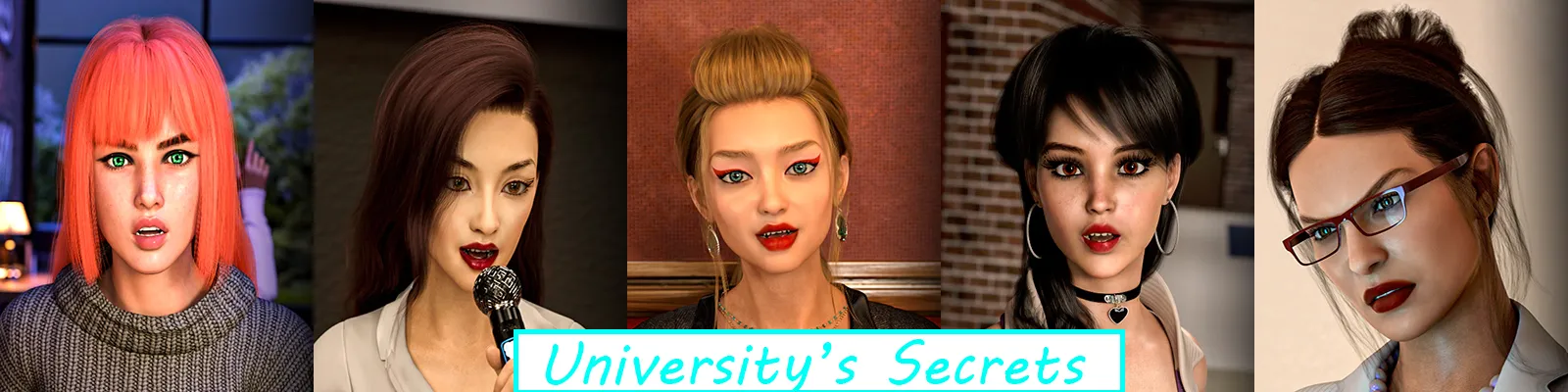 University’s Secrets cover Episode 1 Part 4 – Ren'Py adult game by G2 Creations free download