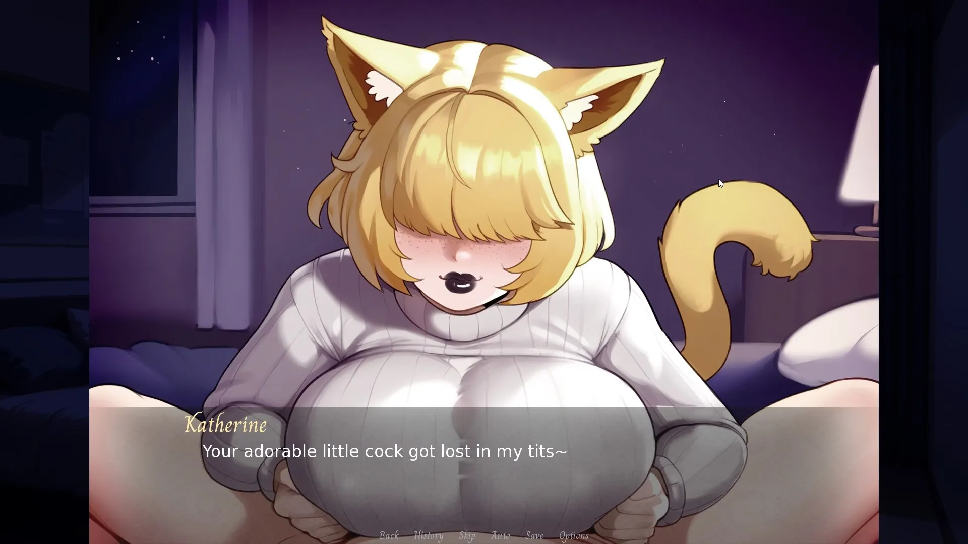 Nyatorase: Shared Passions gameplay screenshot 3 (Ren'Py adult game) by SadCat – free download