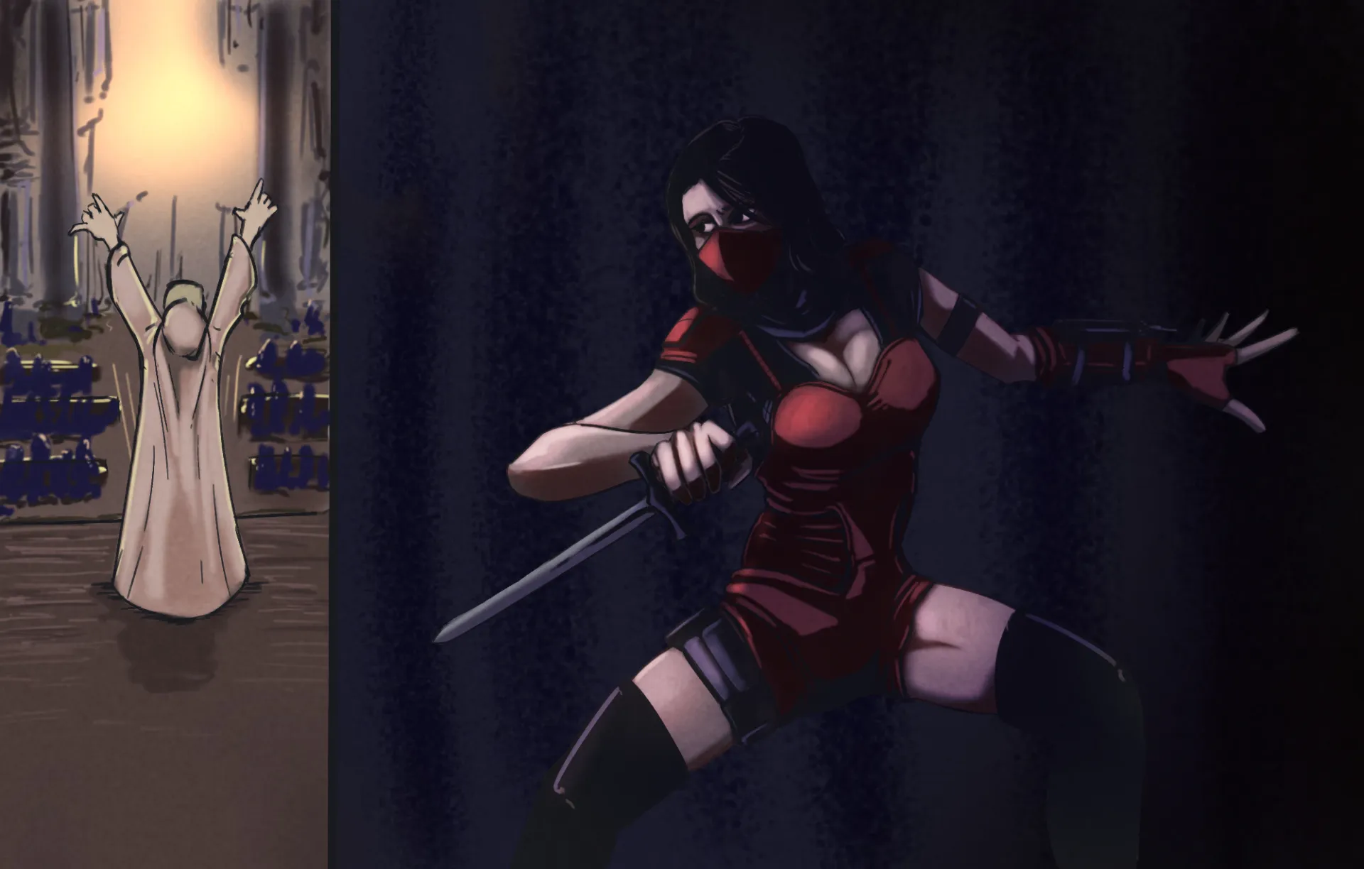 Taru’s Infernal Pledge gameplay screenshot 8 (HTML adult game) by FlimsyLegs – free download