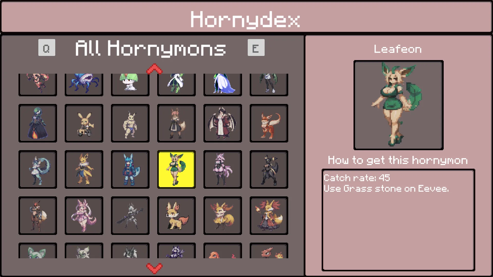 Hornymon: Libido gameplay screenshot 16 (Unity adult game) by Timekss – free download