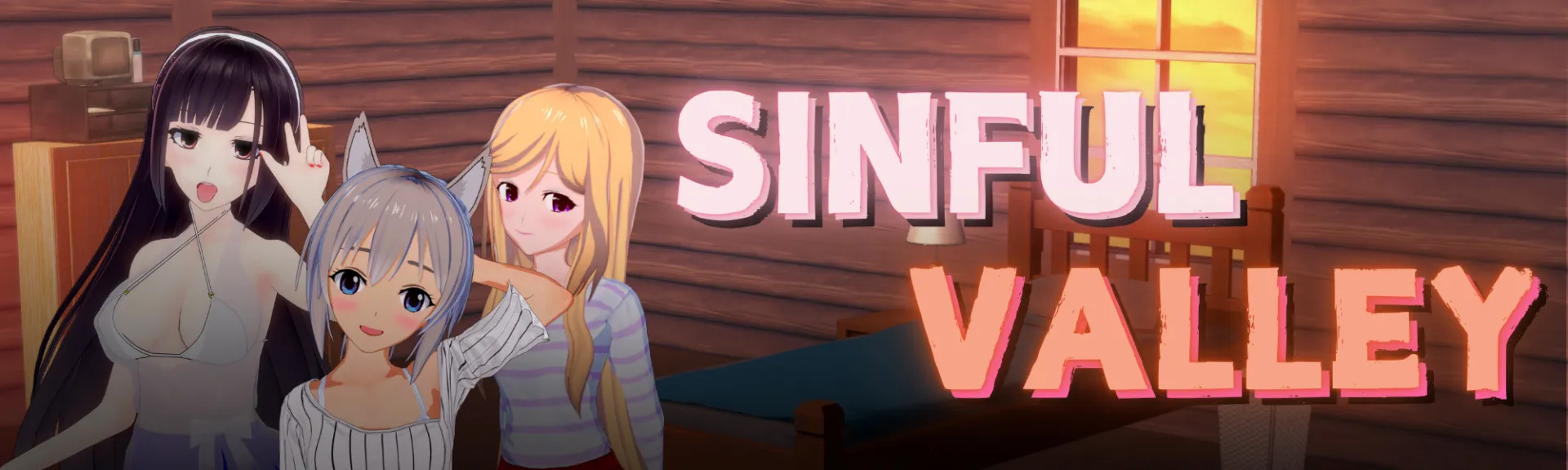 Sinful Valley cover 0.4.1 – Ren'Py adult game by RumiGames free download