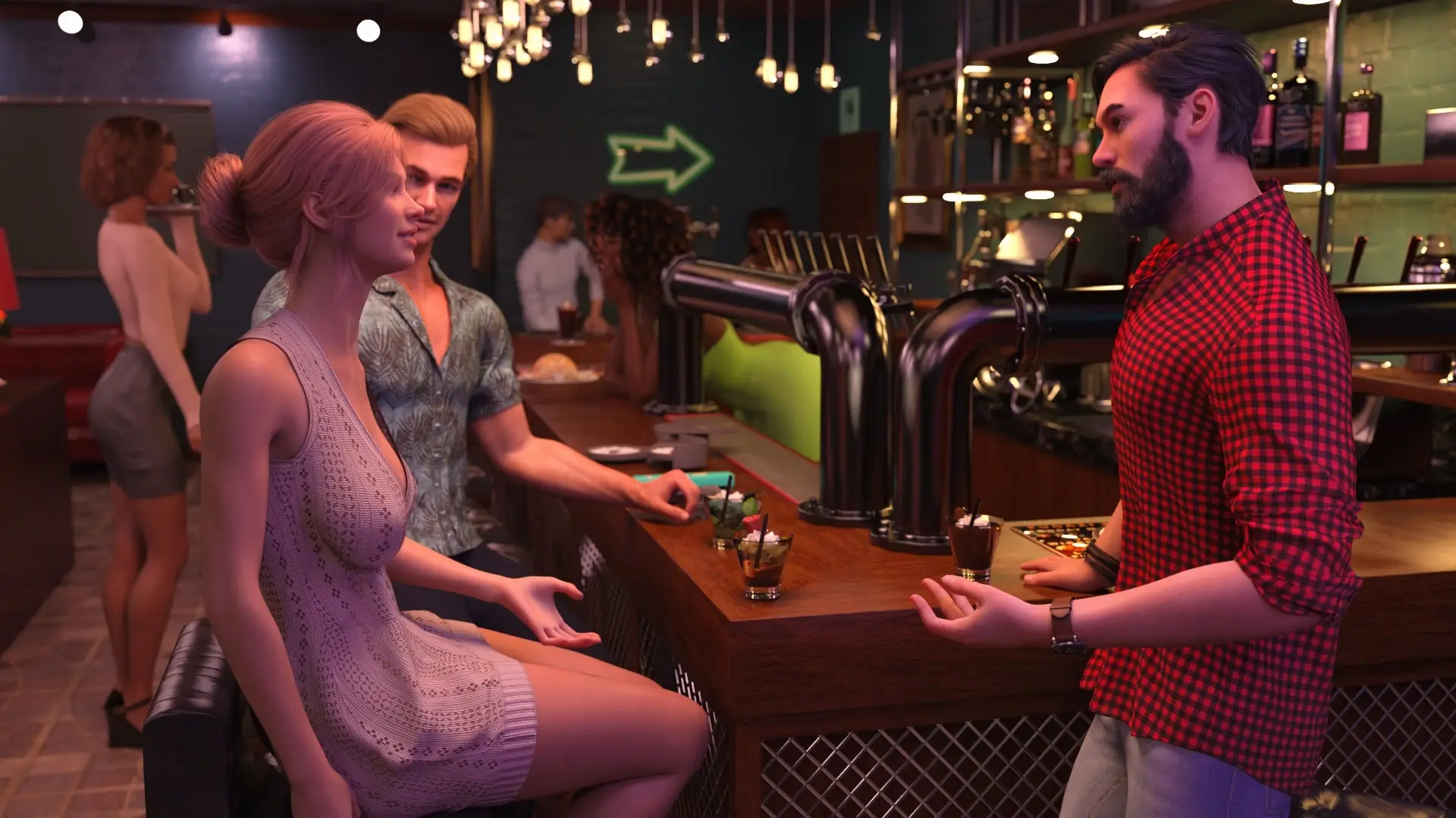 Bonds Between gameplay screenshot 4 (Ren'Py adult game) by Obsidian Fox – free download