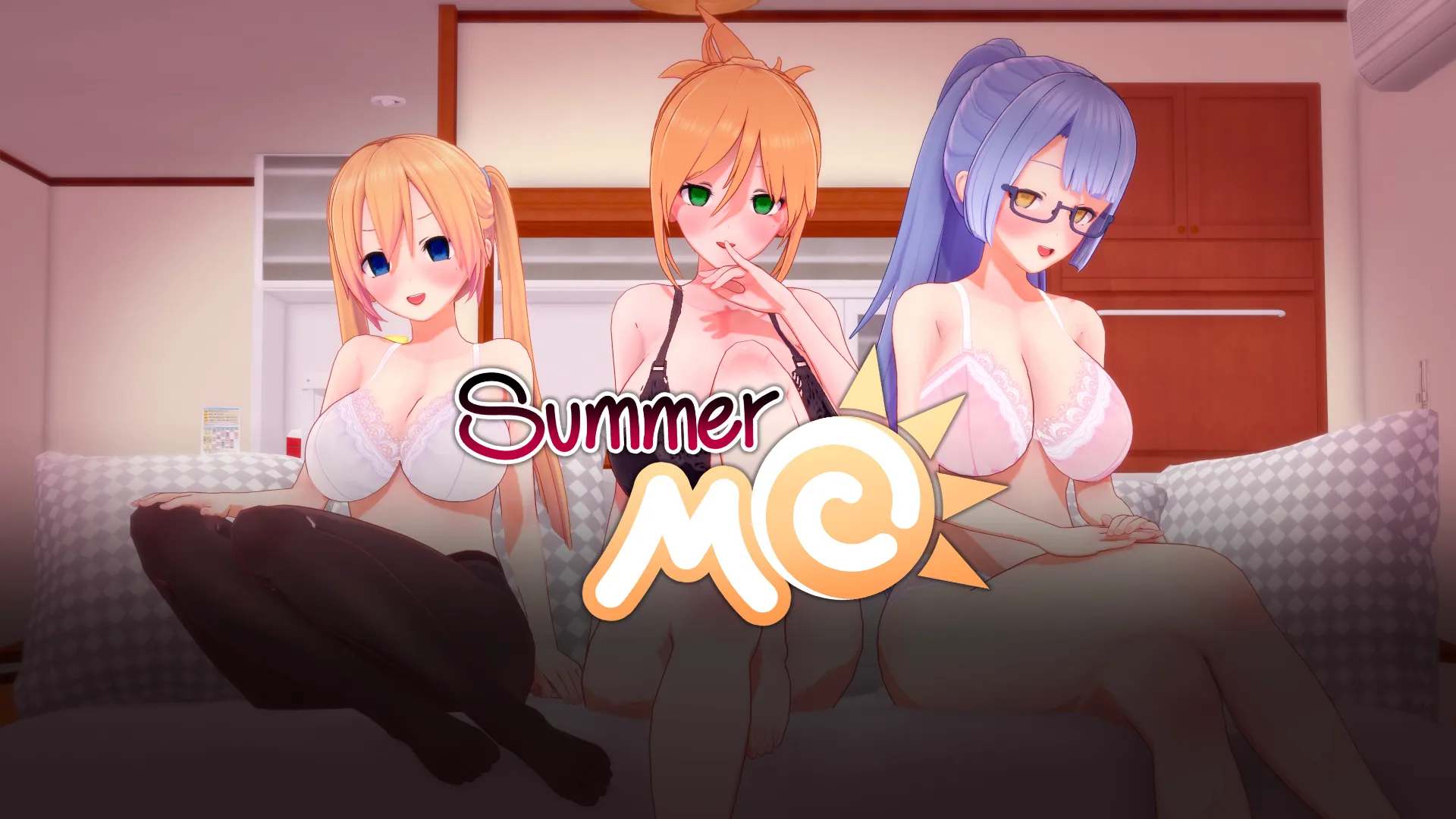 Summer MC: That Time I Found a Magic Hypno Book cover 0.18 – Ren'Py adult game by Hypnoink free download