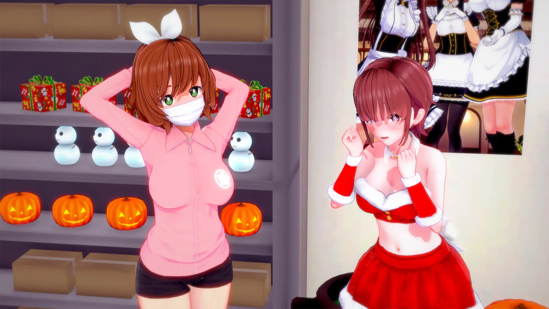 Summer MC: That Time I Found a Magic Hypno Book gameplay screenshot 12 (Ren'Py adult game) by Hypnoink – free download