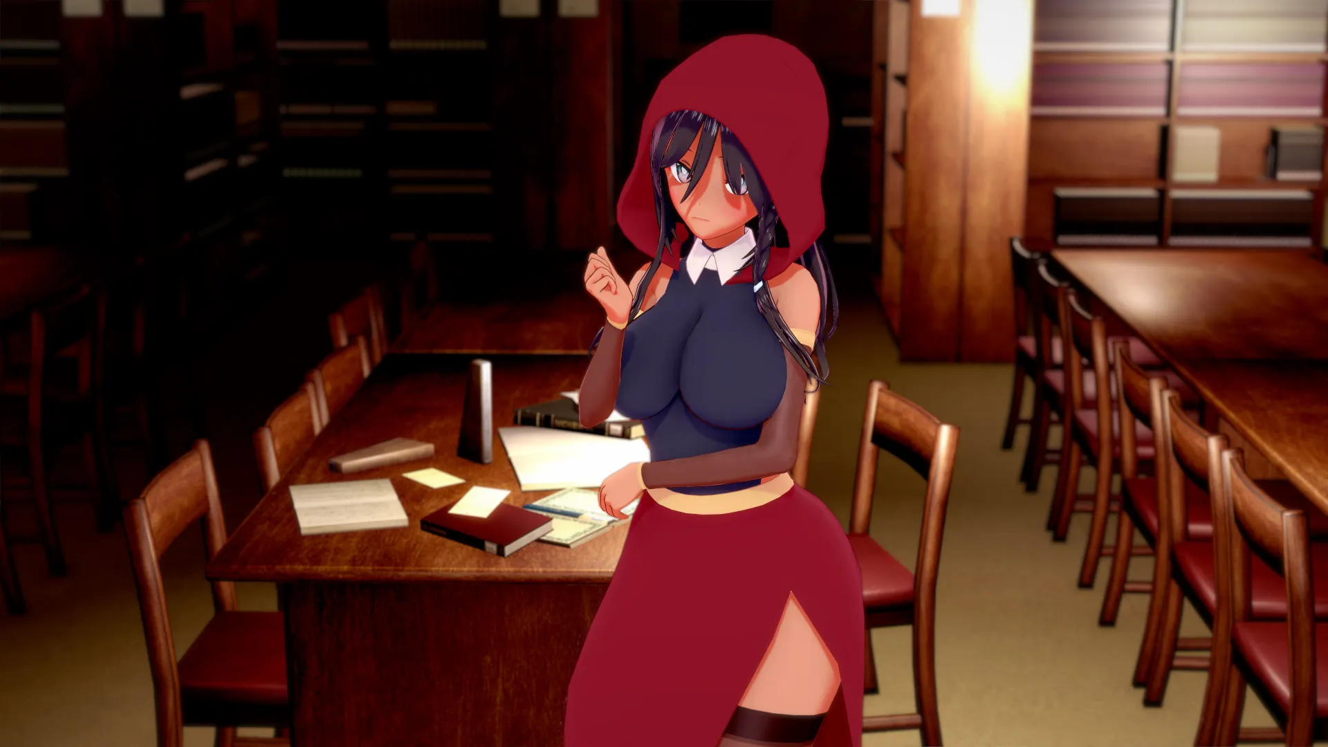 Summer MC: That Time I Found a Magic Hypno Book gameplay screenshot 6 (Ren'Py adult game) by Hypnoink – free download