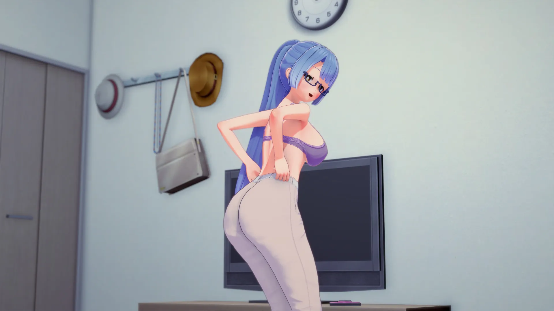 Summer MC: That Time I Found a Magic Hypno Book gameplay screenshot 7 (Ren'Py adult game) by Hypnoink – free download