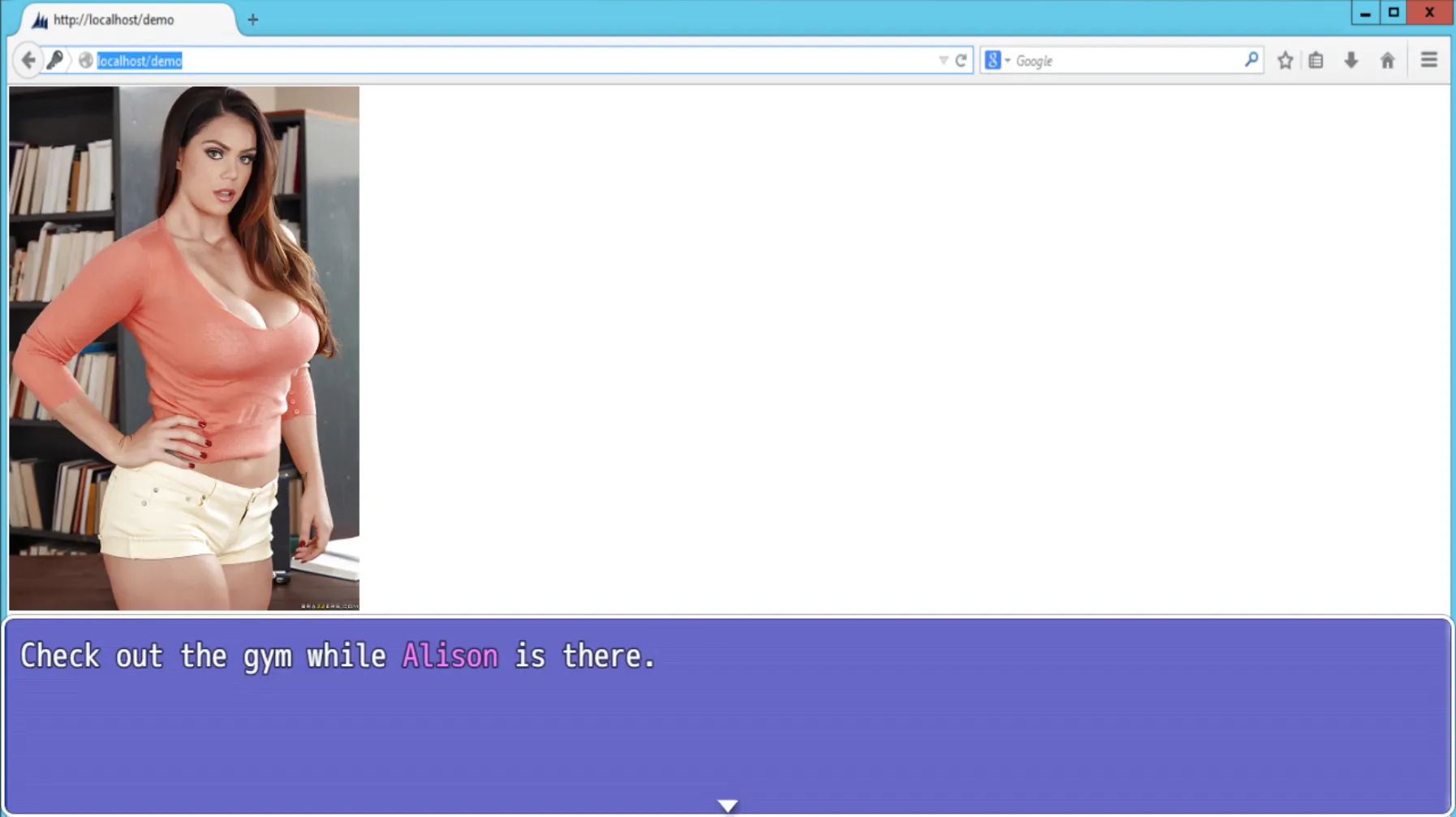 The Wish gameplay screenshot 1 (Ren'Py adult game) by The Sex Game's Stories – free download