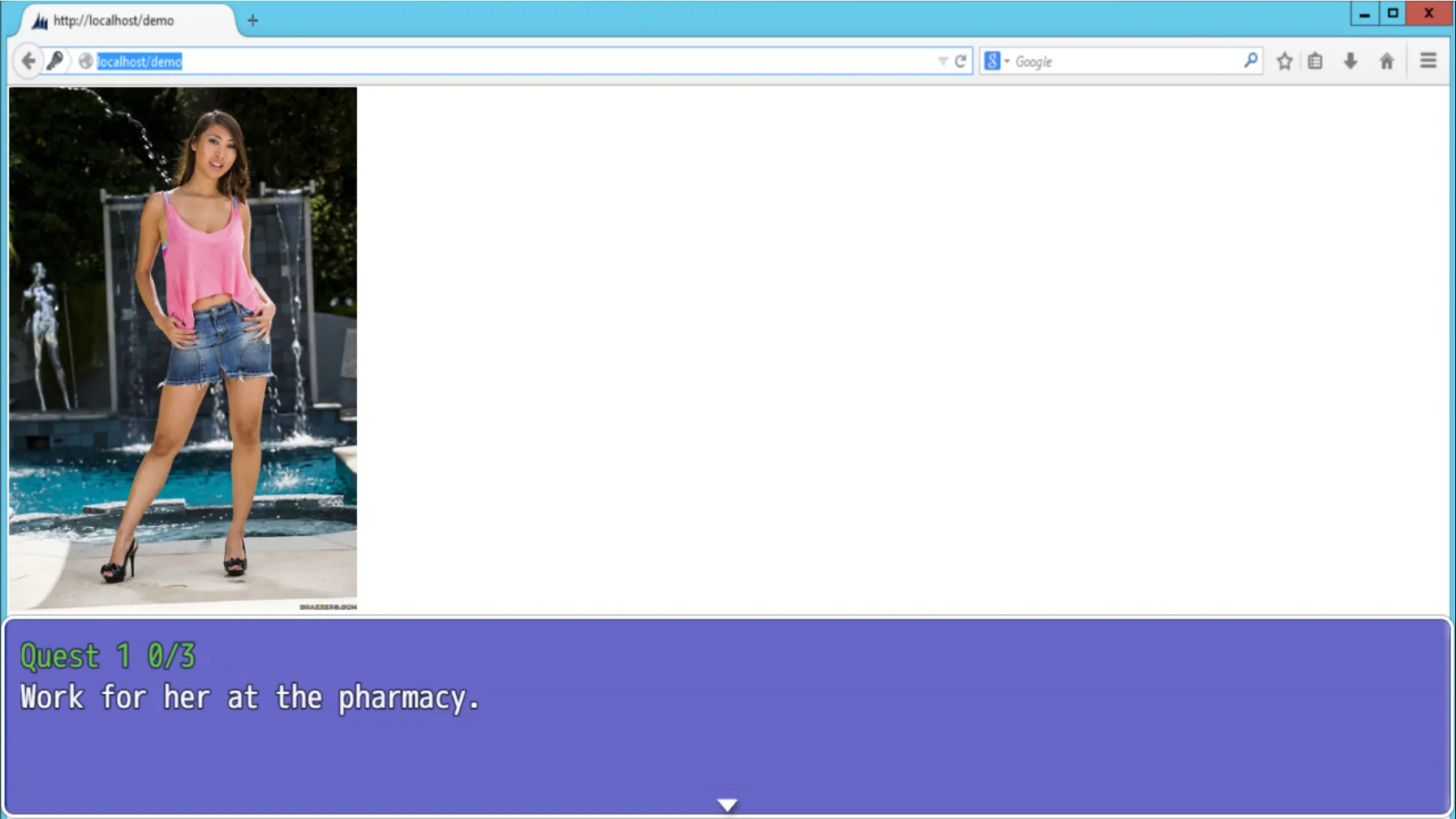 The Wish gameplay screenshot 3 (Ren'Py adult game) by The Sex Game's Stories – free download