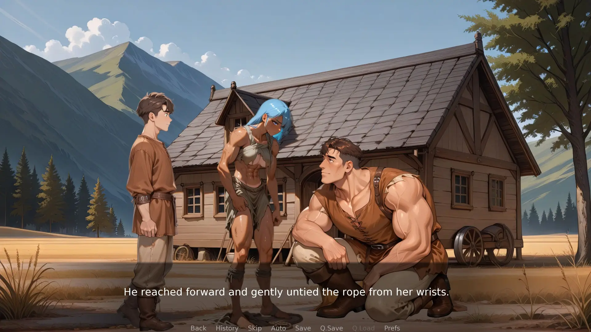 My Muscle Slave gameplay screenshot 7 (Ren'Py adult game) by FMG-Smug – free download