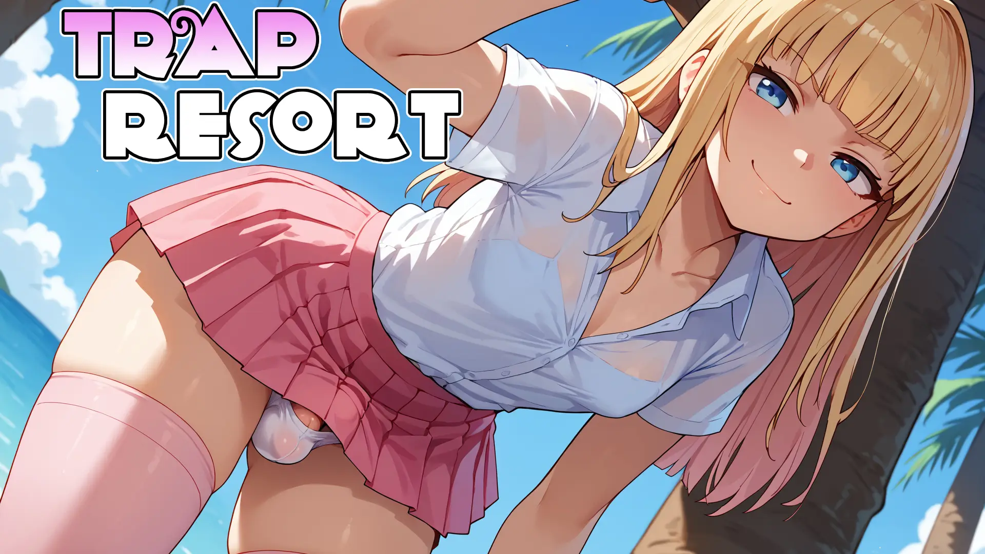 Trap Resort cover 0.8.2 – Ren'Py adult game by Tatami Visual/Wet Dreams free download