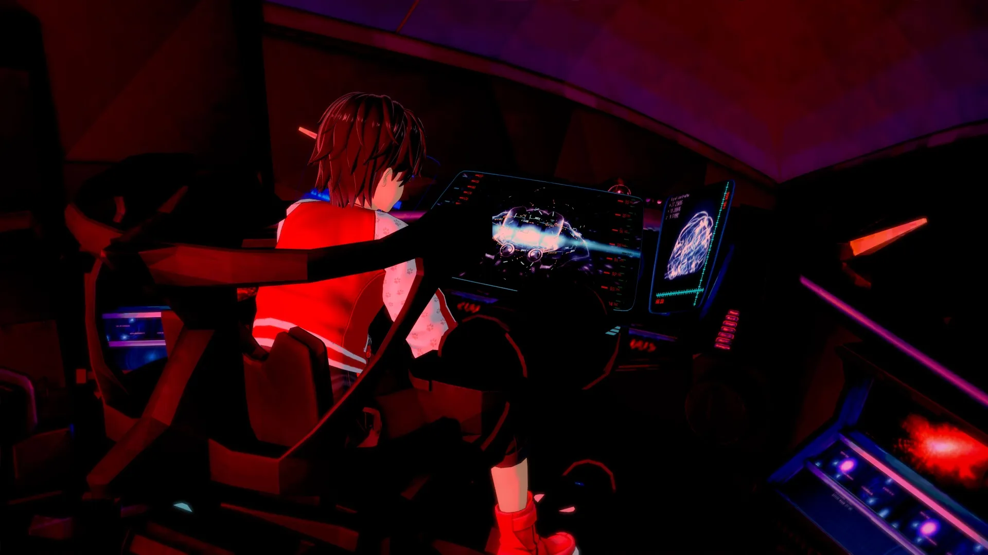 Cosmic Desires gameplay screenshot 2 (Ren'Py adult game) by Abbys_Cat – free download