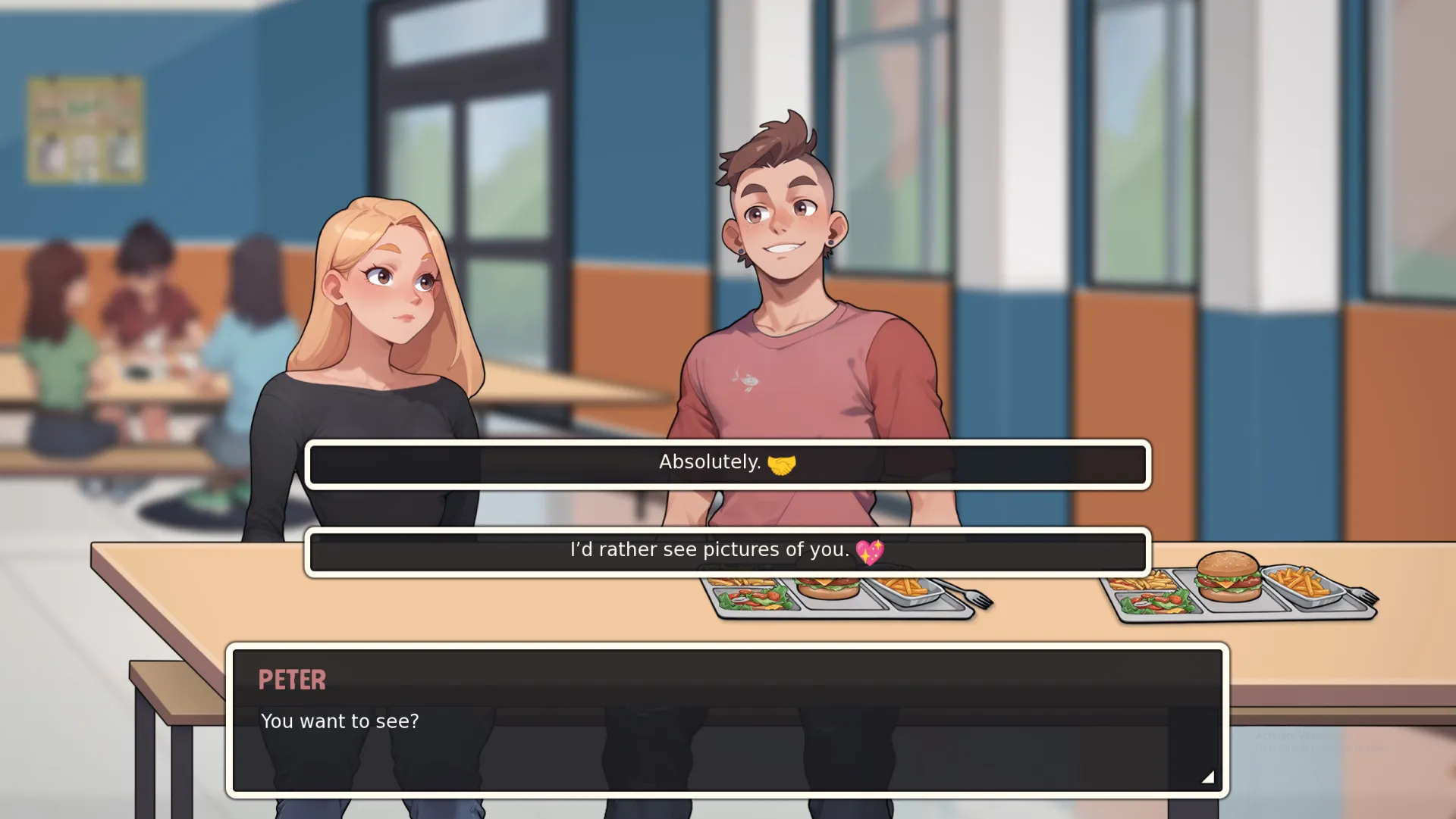 Edgefield gameplay screenshot 9 (Ren'Py adult game) by Undercover Pop Games – free download