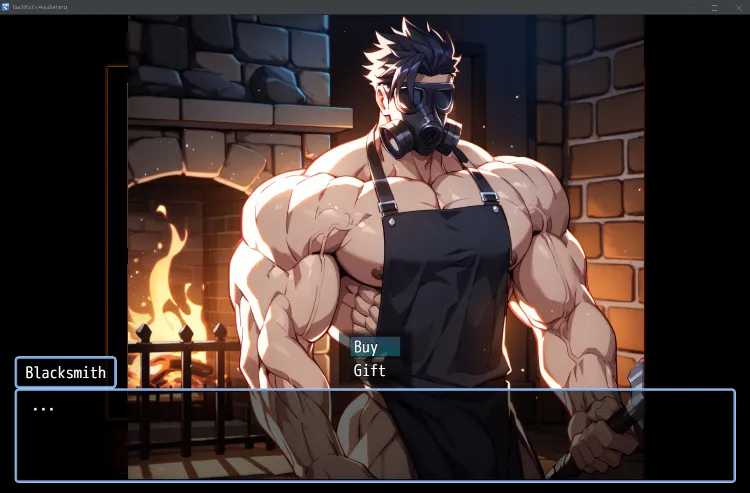 Rai & Kai’s Awakening gameplay screenshot 1 (Ren'Py adult game) by PrinceAI – free download