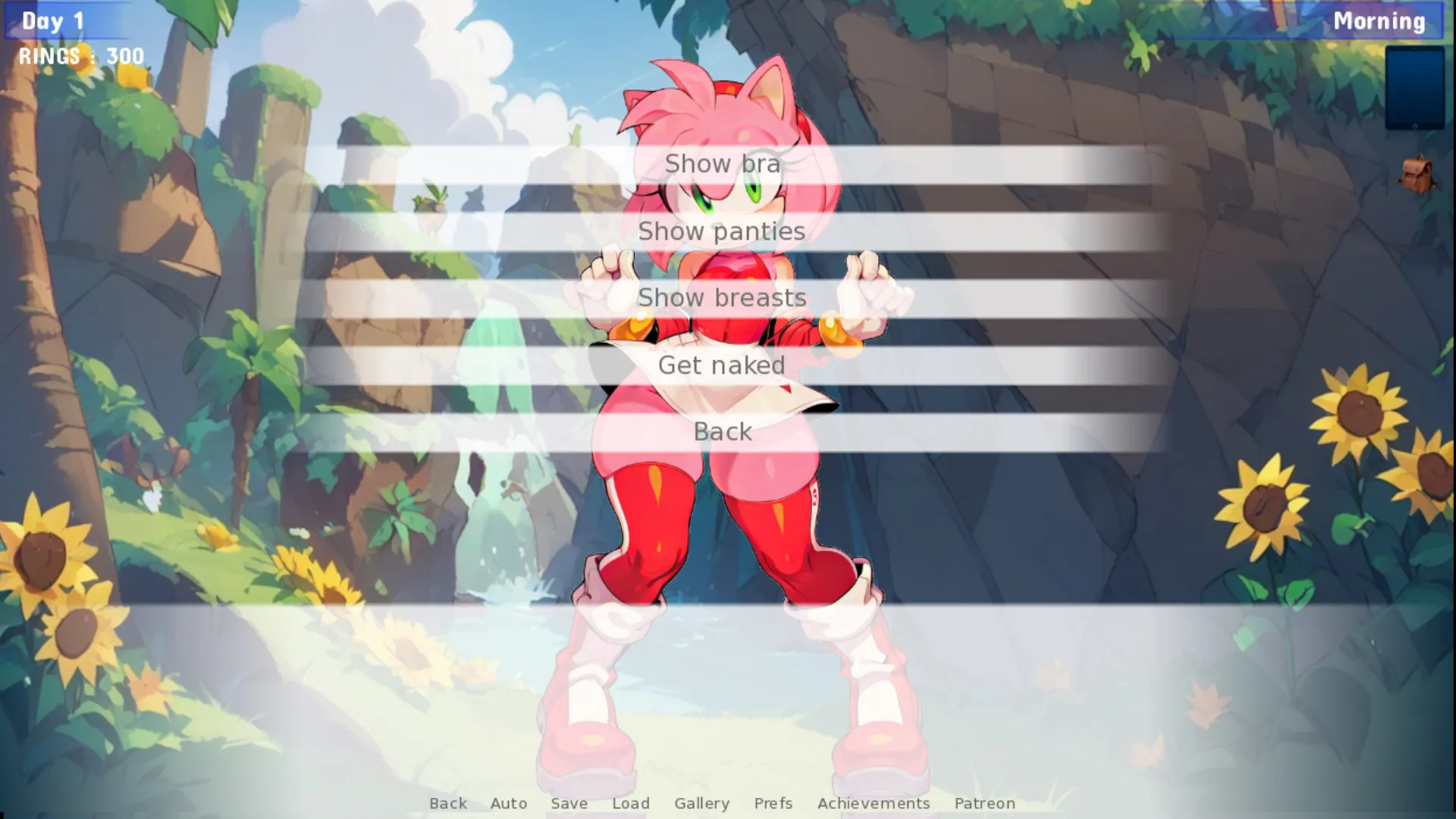 Sonic IDS Quest gameplay screenshot 5 (Ren'Py adult game) by Pammy Works – free download