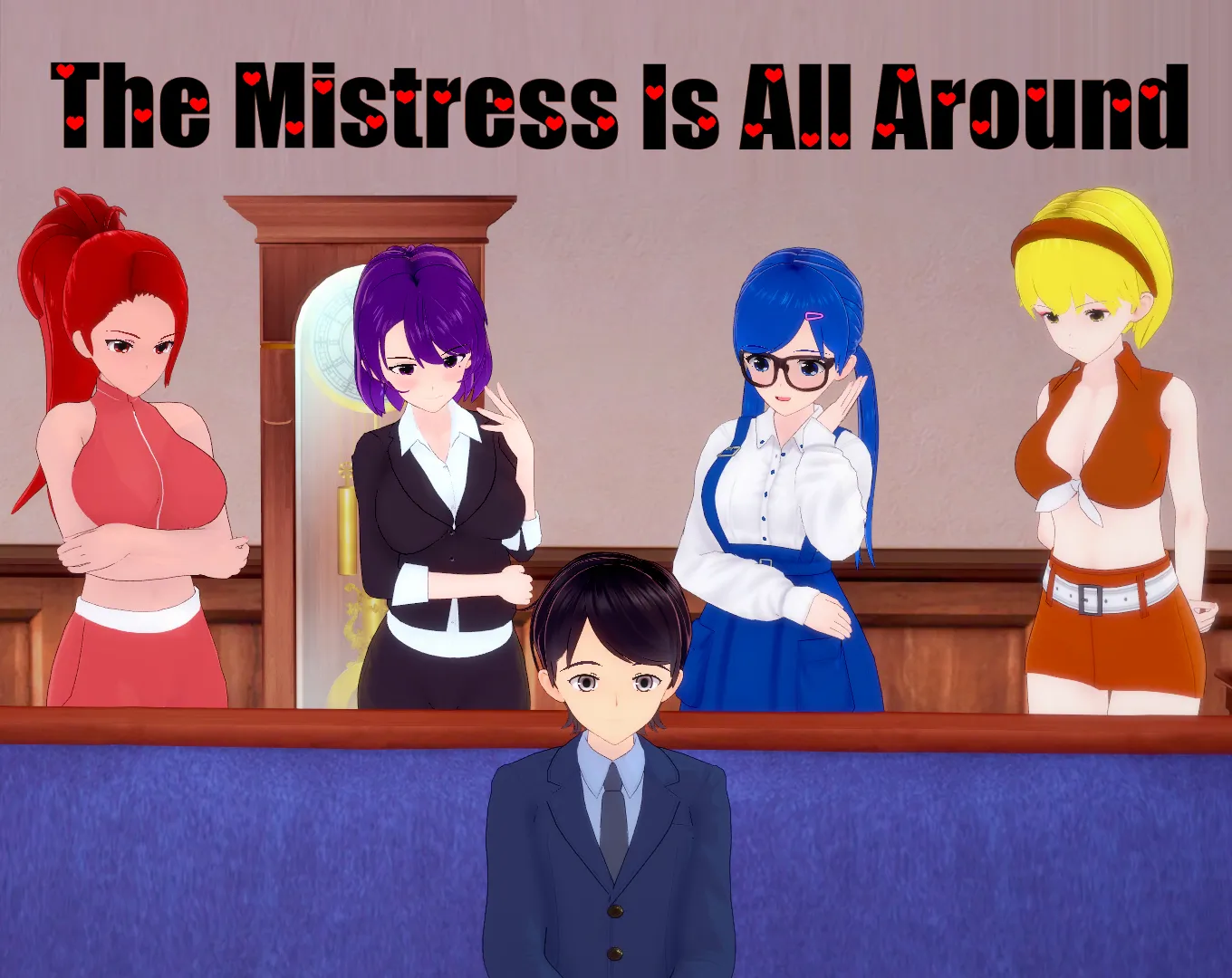 The Mistress Is All Around cover 1.05 – Ren'Py adult game by Mistress Q free download