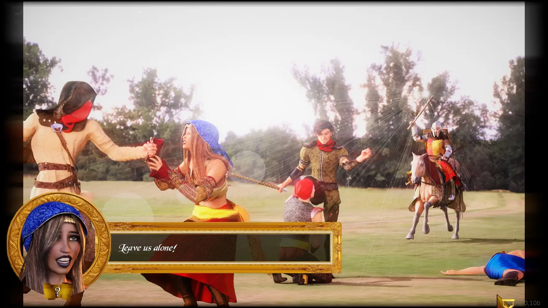 Battle for Luvia: Armored Romance gameplay screenshot 17 (Unity adult game) by Seventh Vixen – free download