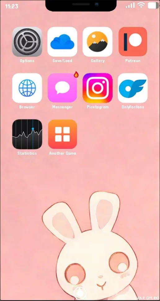 Good Girl Phone gameplay screenshot 1 (Ren'Py adult game) by LazyRaccoonStudio – free download