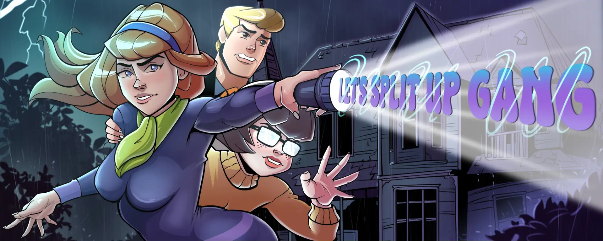 Let’s Split Up Gang gameplay screenshot 1 (Ren'Py adult game) by Hentaku Studios! – free download