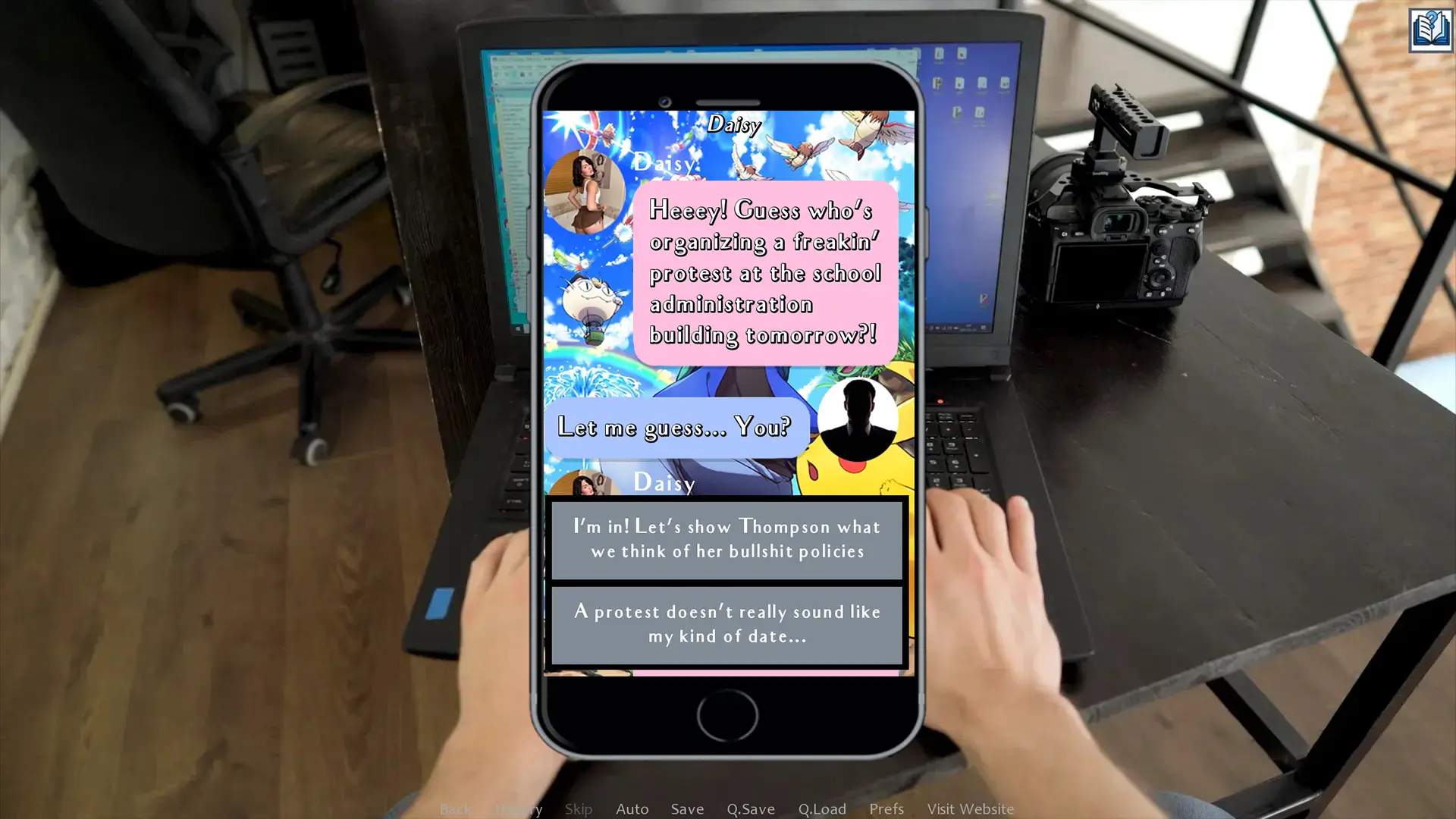 The Agency gameplay screenshot 7 (Ren'Py adult game) by Studio Kami – free download
