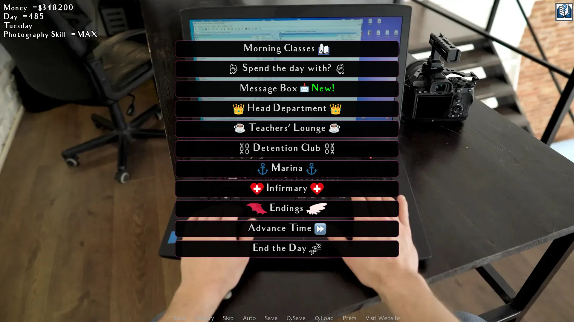 The Agency gameplay screenshot 5 (Ren'Py adult game) by Studio Kami – free download
