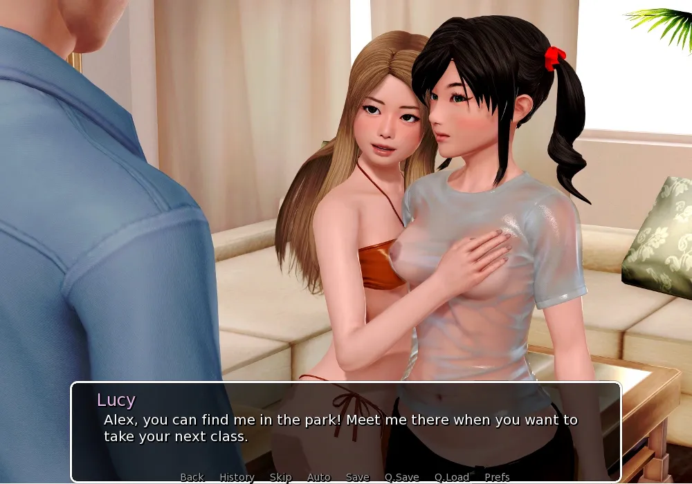 Solvalley School gameplay screenshot 5 (Ren'Py adult game) by TK8000 – free download
