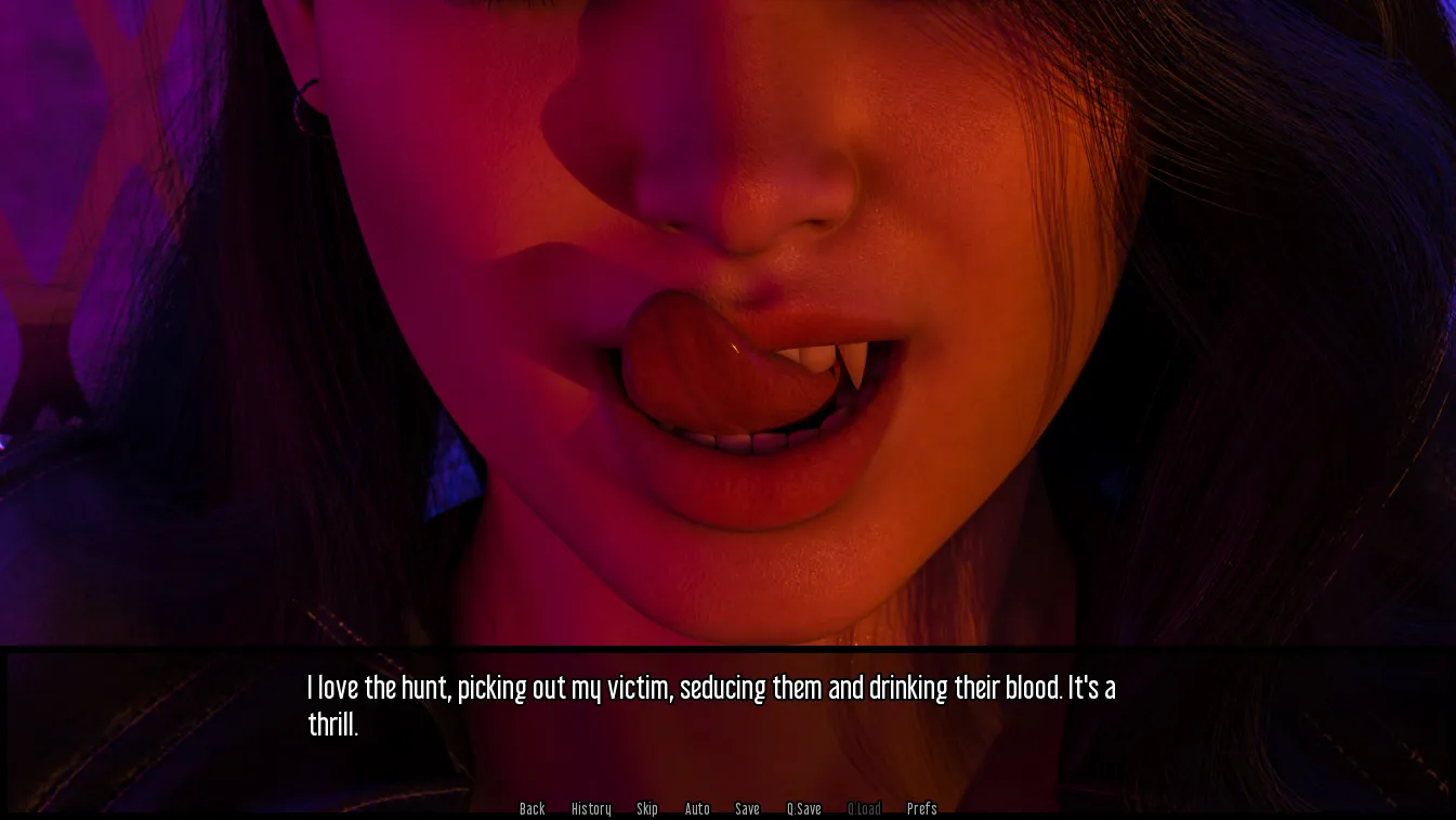 Occultus: The Craving gameplay screenshot 6 (Ren'Py adult game) by BC – free download