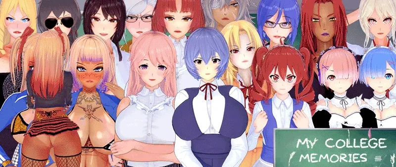 My College Memories cover 0.33a Extra – RPGM adult game by OrphanStudio free download