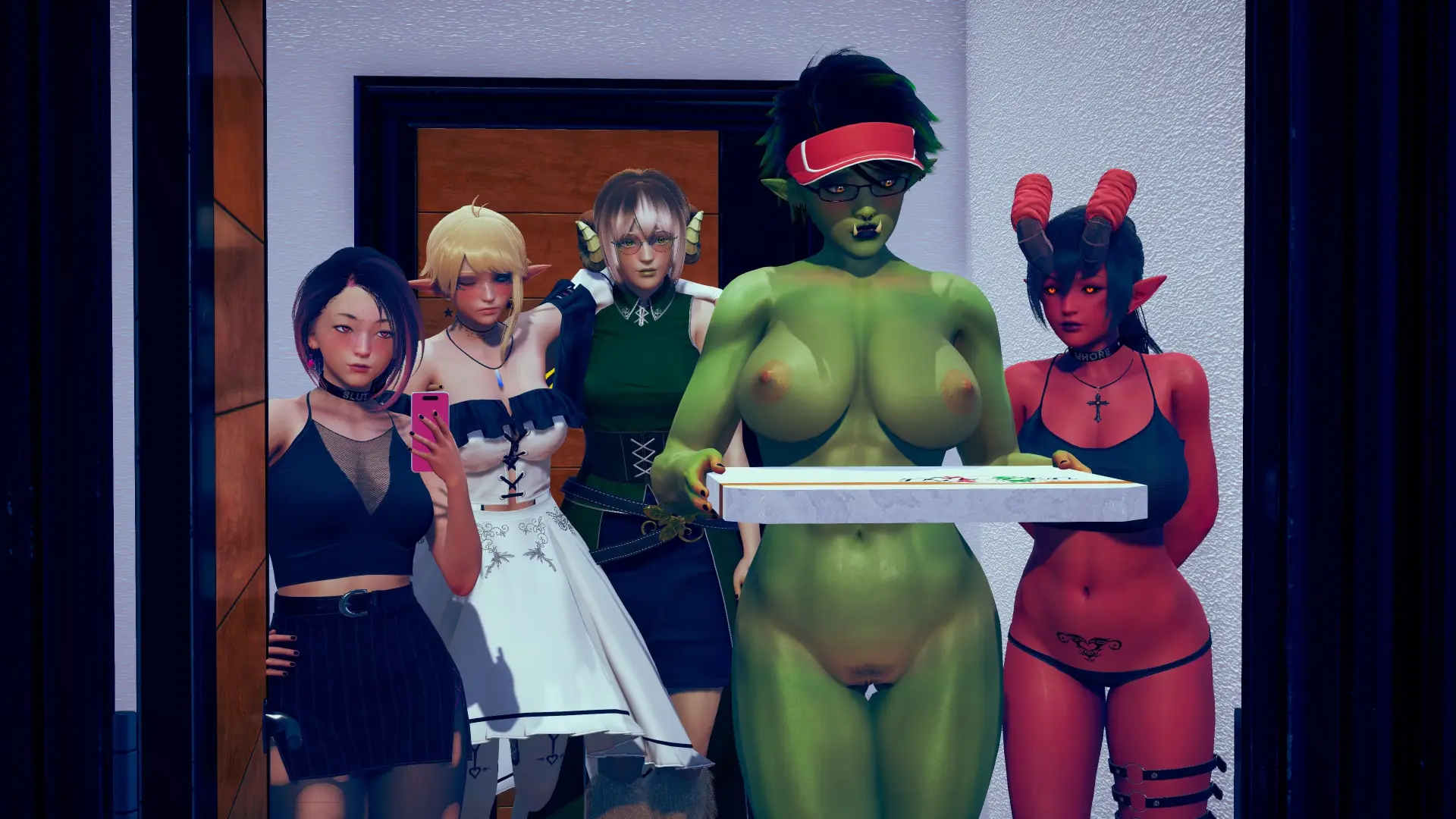 Irregular Fantasy World: A Sapphic Adventure gameplay screenshot 14 (Ren'Py adult game) by Eggplant Development – free download