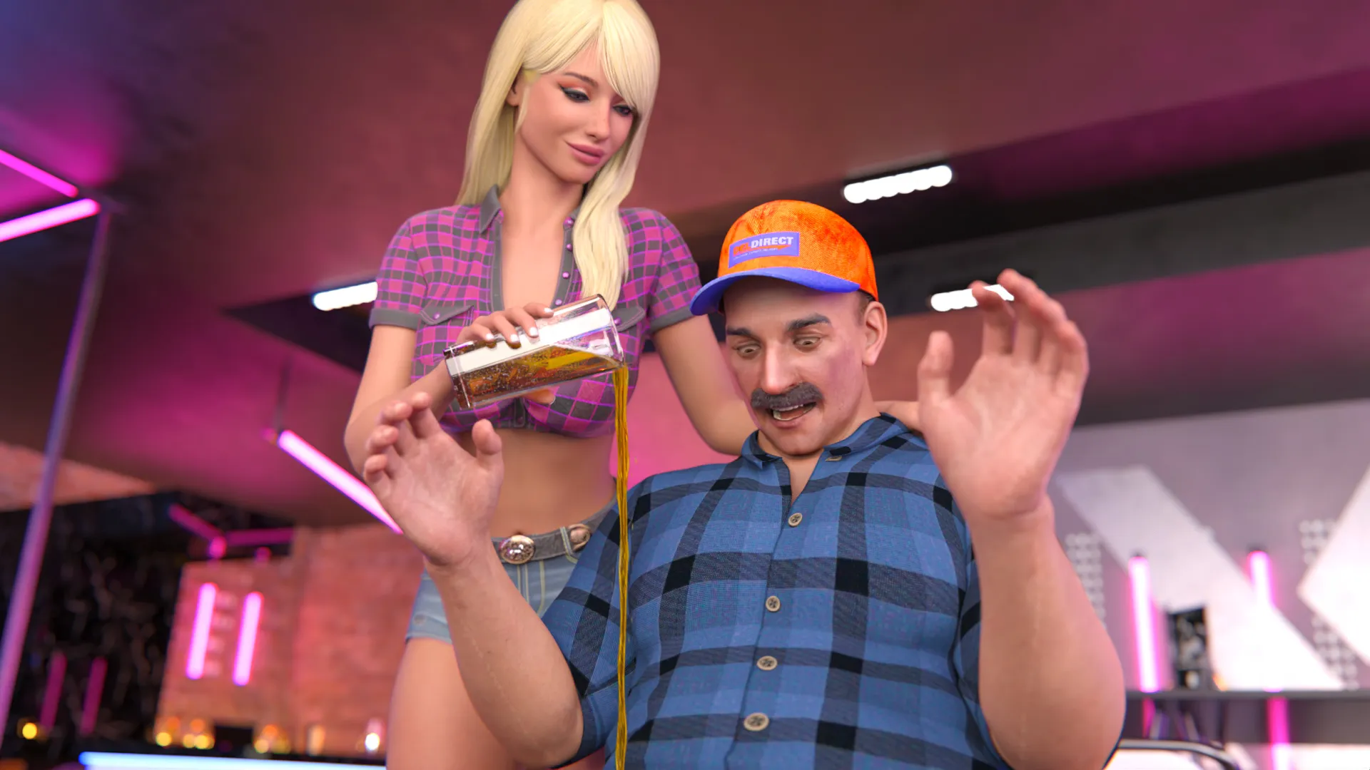 Village Slut Transformation gameplay screenshot 22 (Ren'Py adult game) by Eromantis – free download