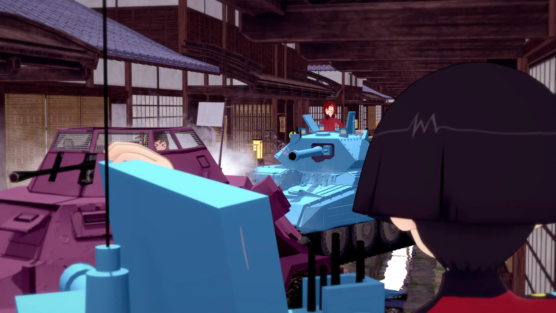Girls und Panzer der Panzussy die Film gameplay screenshot 2 (Ren'Py adult game) by Upforkilling – free download