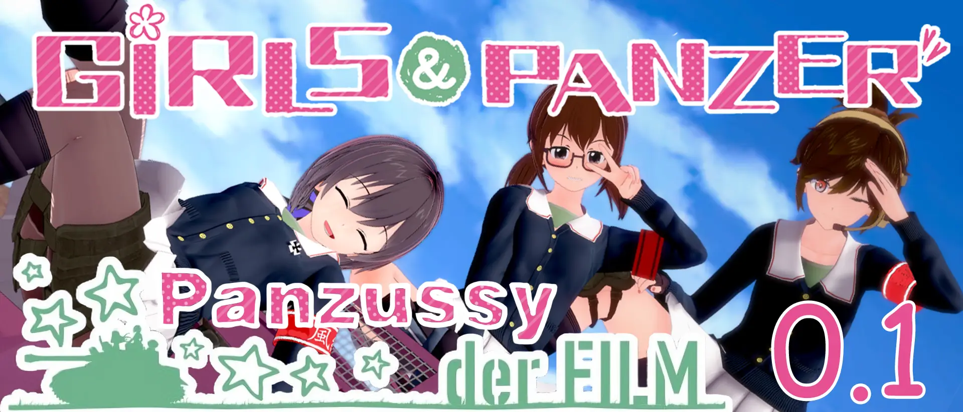 Girls und Panzer der Panzussy die Film cover 0.12 – Ren'Py adult game by Upforkilling free download