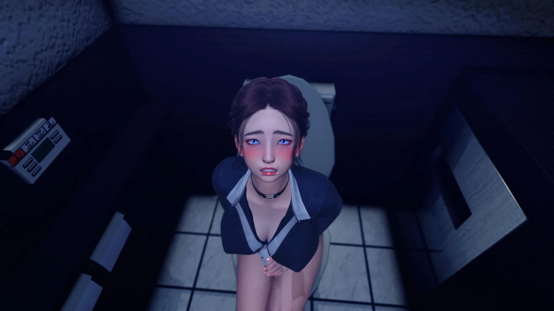 BlueHole Project gameplay screenshot 3 (Ren'Py adult game) by AhiAhi – free download