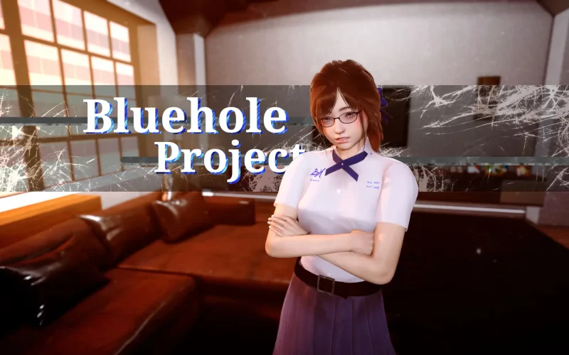 BlueHole Project cover 0.8 – Ren'Py adult game by AhiAhi free download