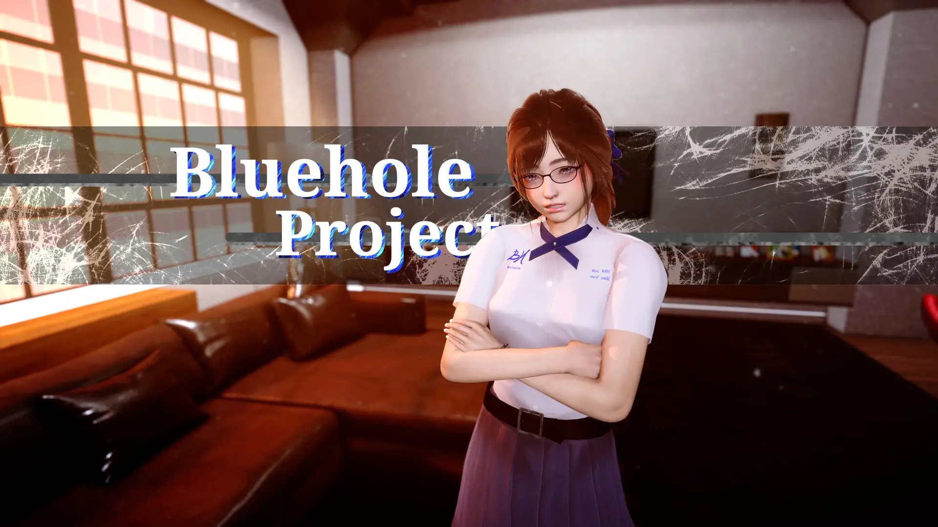 BlueHole Project cover 0.8 – Ren'Py adult game by AhiAhi free download