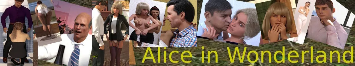 Alice in Wonderland cover 15.3 – Ren'Py adult game by Slow Burn Games free download