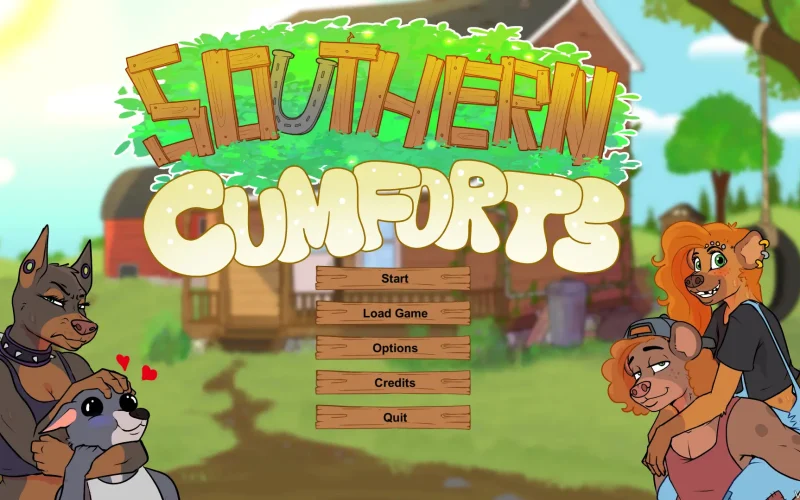 Southern Cumforts cover 0.1.3 – Unity adult game by Cackle Games free download