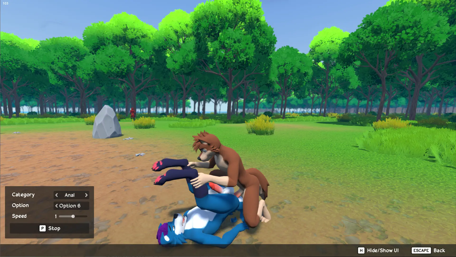 FurryCamp gameplay screenshot 4 (Godot adult game) by WagnerMutt – free download