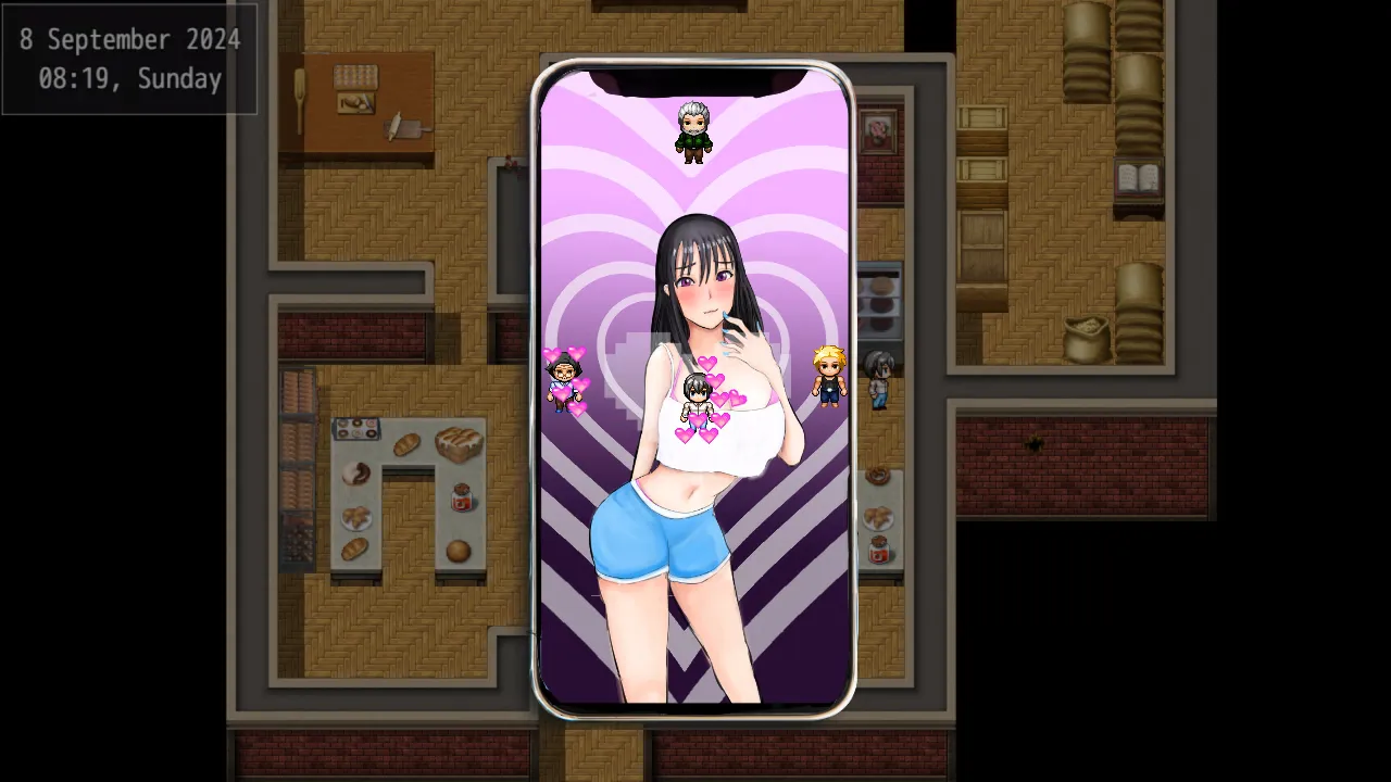 Summer Stolen Paradise gameplay screenshot 12 (RPGM adult game) by 7RKStudio – free download