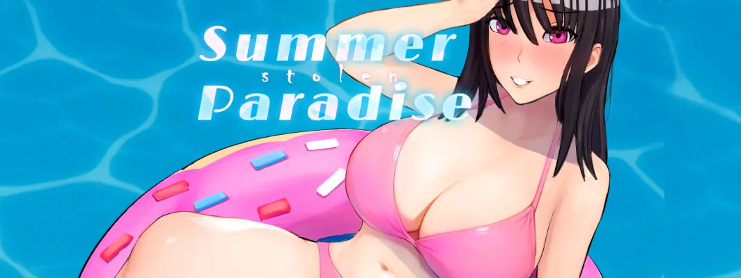 Summer Stolen Paradise cover 0.34 - 1.35 Fix – RPGM adult game by 7RKStudio free download
