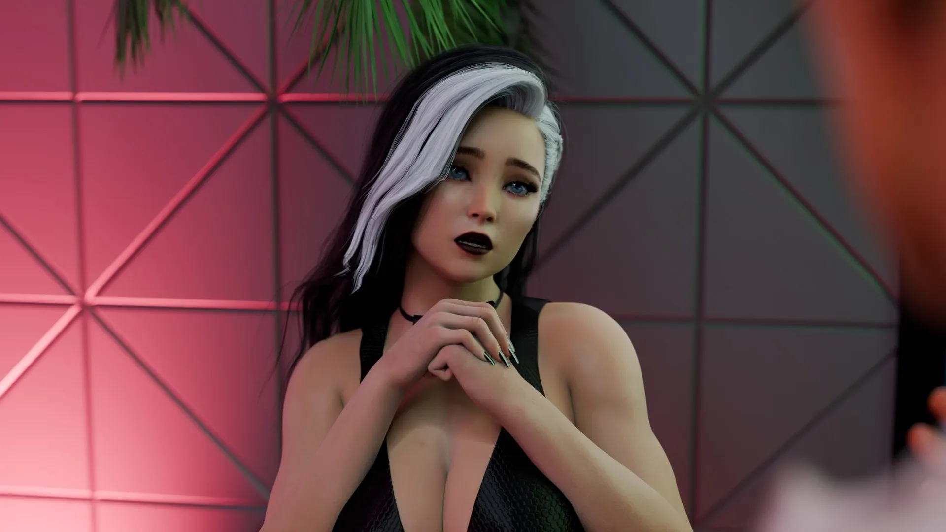 The Red Veil gameplay screenshot 2 (Ren'Py adult game) by Raw Magic – free download