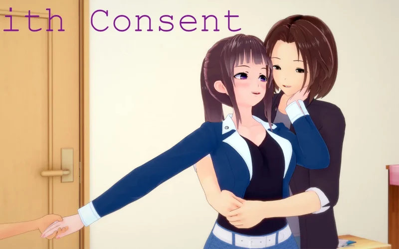 With Consent cover 5.0.0 – Ren'Py adult game by JayW-NTS free download