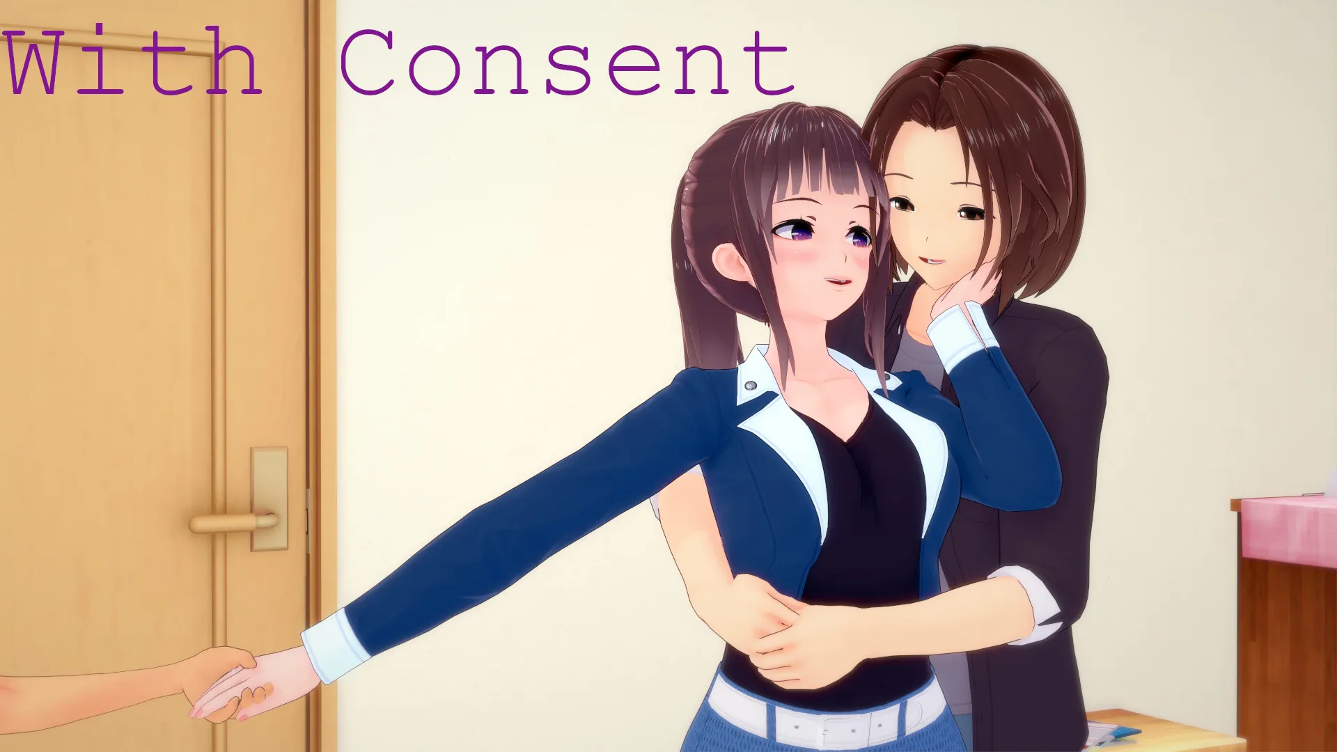 With Consent cover 5.0.0 – Ren'Py adult game by JayW-NTS free download