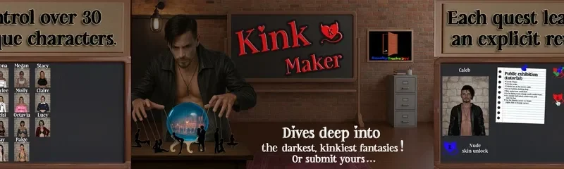 Kink Maker cover 2026-06-01 – Others adult game by Sneaky Snake Dev free download