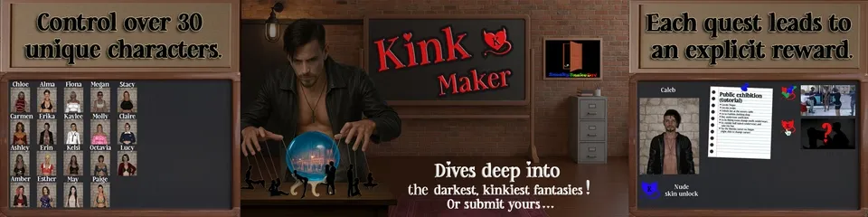 Kink Maker cover 2026-06-01 – Others adult game by Sneaky Snake Dev free download