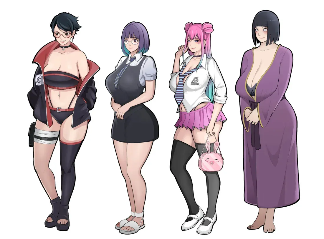 Konoha Milfs gameplay screenshot 5 (Ren'Py adult game) by Kimkun0162 – free download