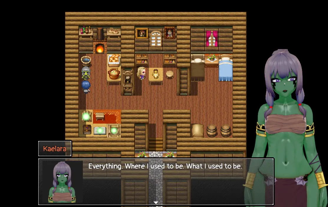 Duskthrone: The Forsaken Realm gameplay screenshot 8 (RPGM adult game) by SuckylittleD – free download