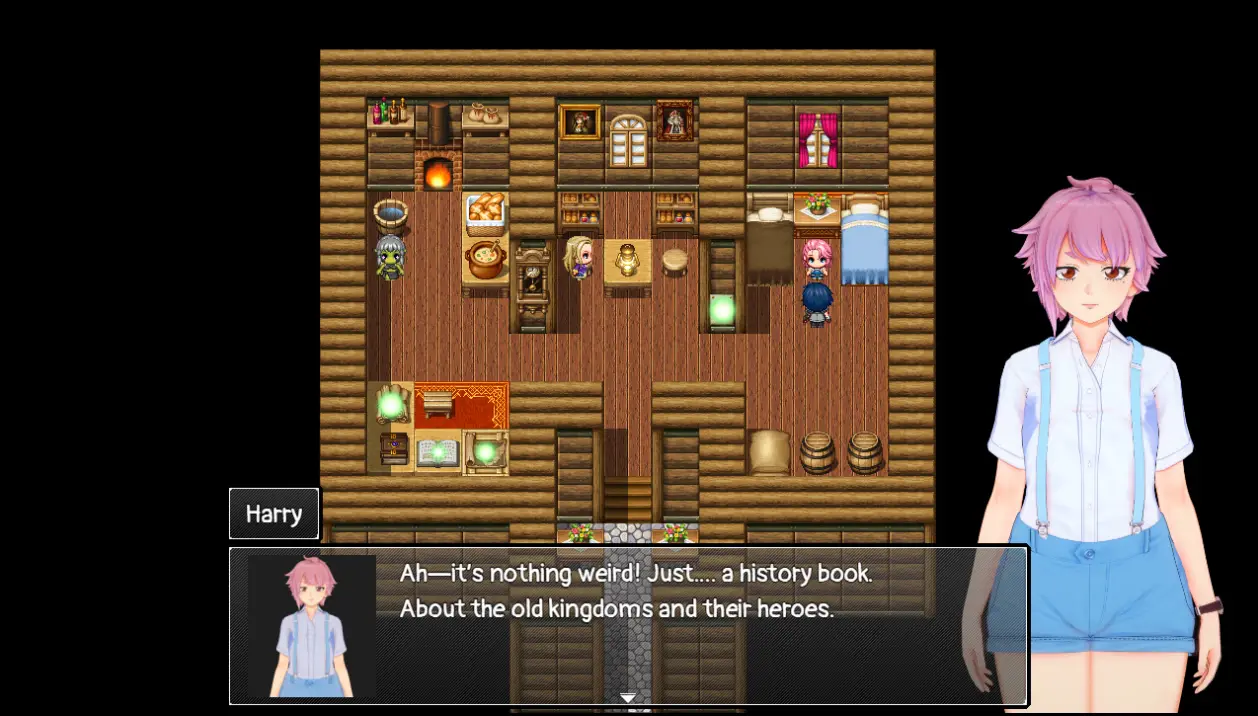 Duskthrone: The Forsaken Realm gameplay screenshot 11 (RPGM adult game) by SuckylittleD – free download